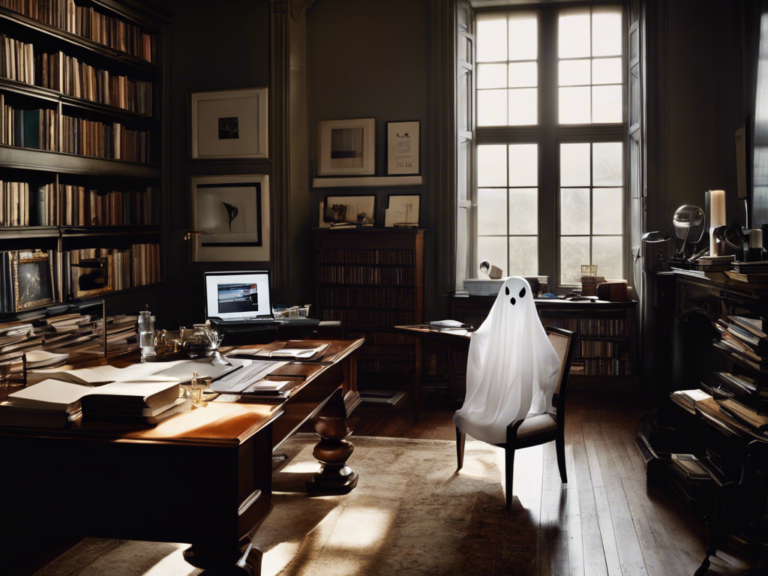 Hauntingly Hilarious: The Top 10 Reasons to Use a Ghostwriter for Your Content Needs